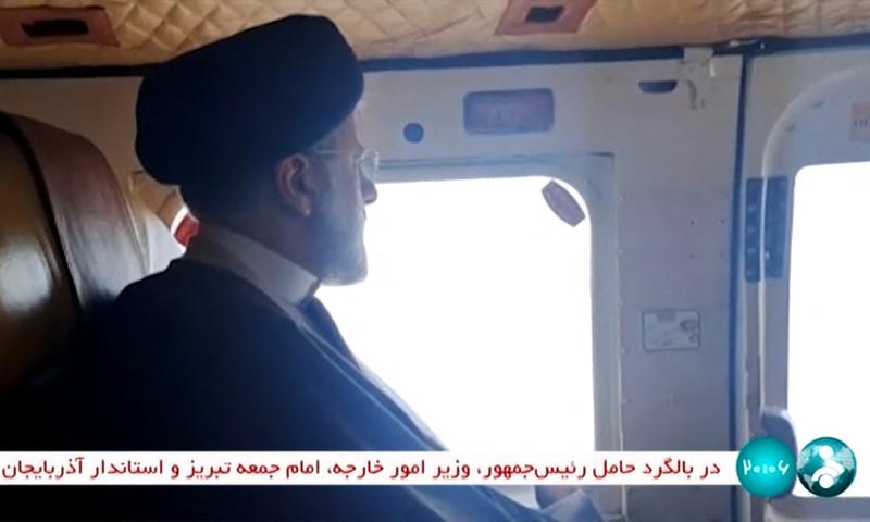 Ebrahim Raisi, la bordul elicopterului prezidențial