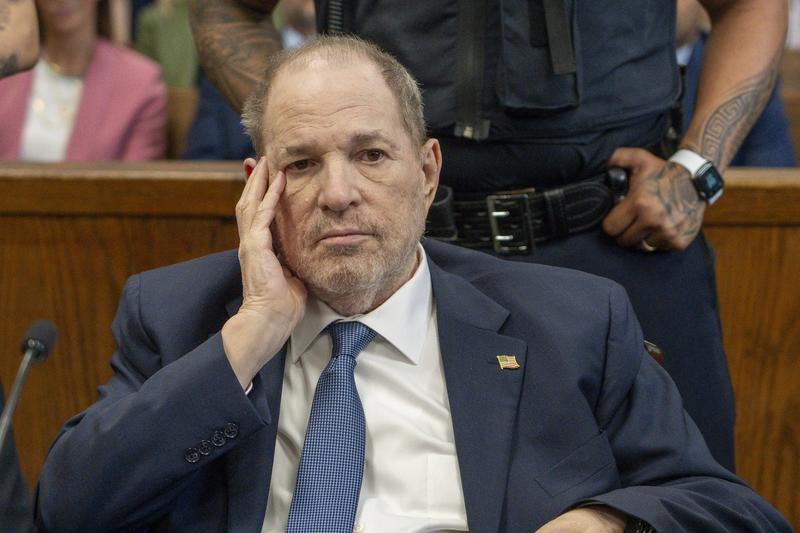 Harvey Weinstein în sala de judecată