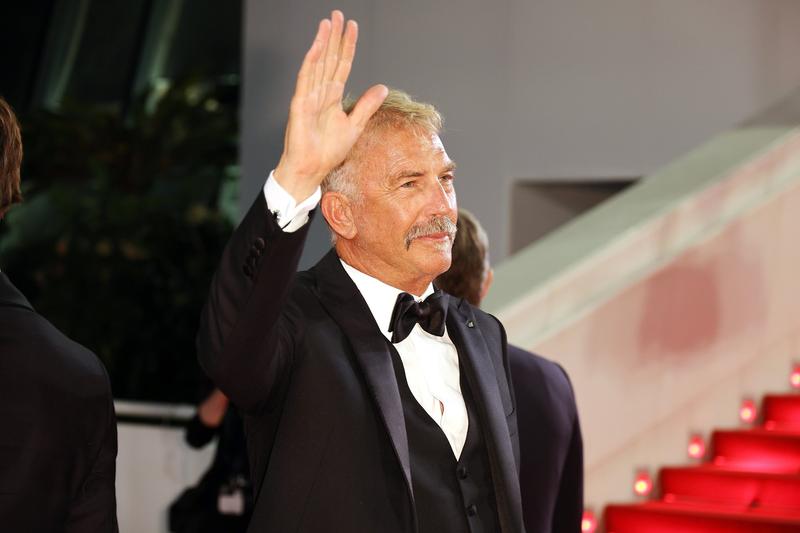 Kevin Costner la editia din 2024 a Festivalului International de Film de la Cannes