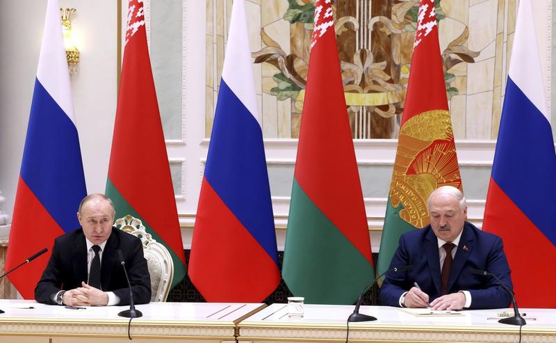 Vladimir Putin și Aleksandr Lukașenko, conferință comună de presă