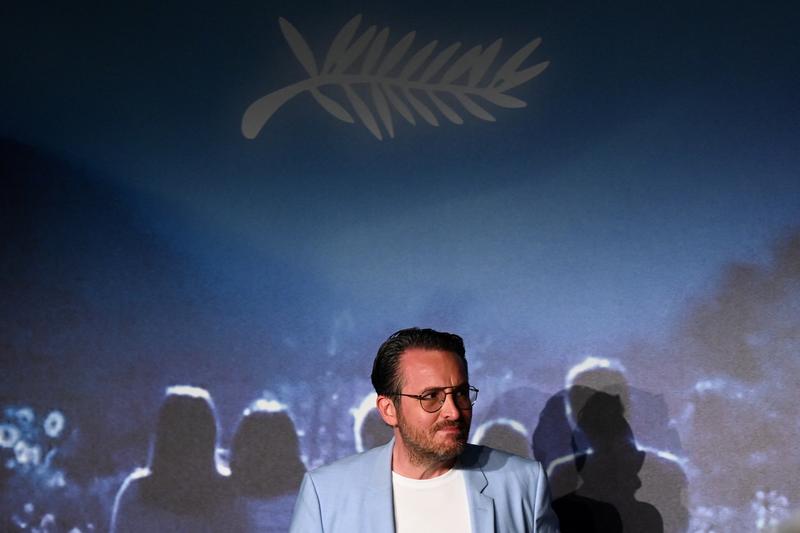 Actorul si regizorul Emanuel Pârvu la Cannes, unde a prezentat filmul „Trei kilometri pana la capatul lumii”