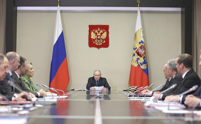 Ședință a Consiliului de Securitate din Rusia