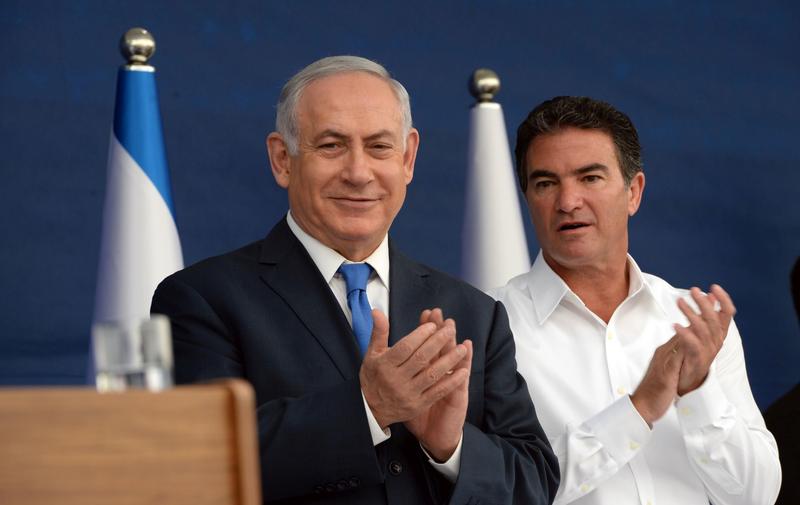 Fostul șef al Mossad Yossi Cohen, alături de Benjamin Netanyahu