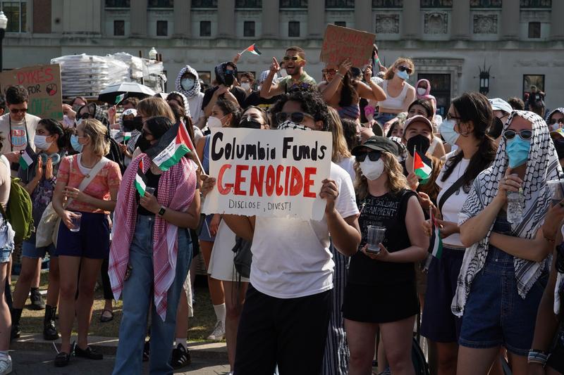 Protest la Universitatea Columbia