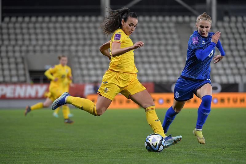 Meciul de fotbal feminin dintre naționalele României și Kazahstanului