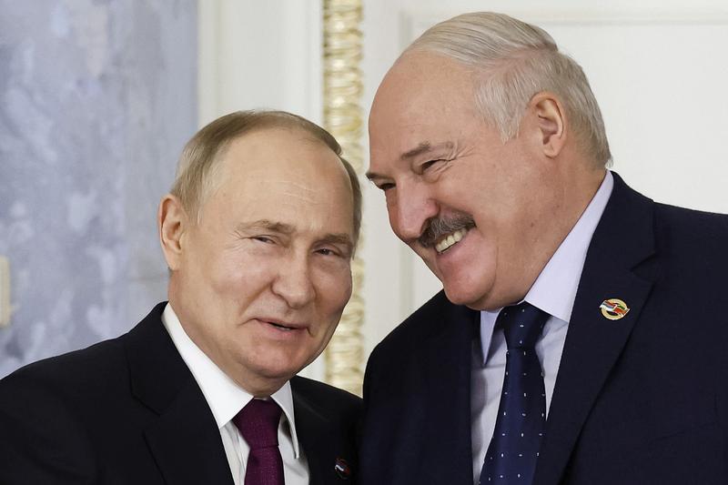 Vladimir Putin si Alexander Lukasenko