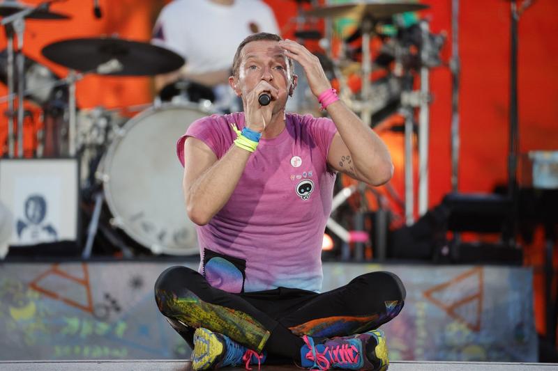 Chris Martin, solistul trupei Coldplay