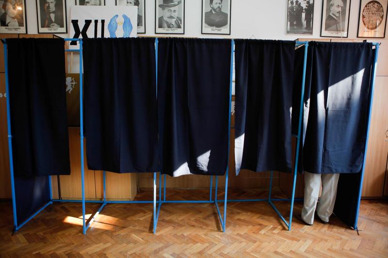 Cabină de vot, alegeri
