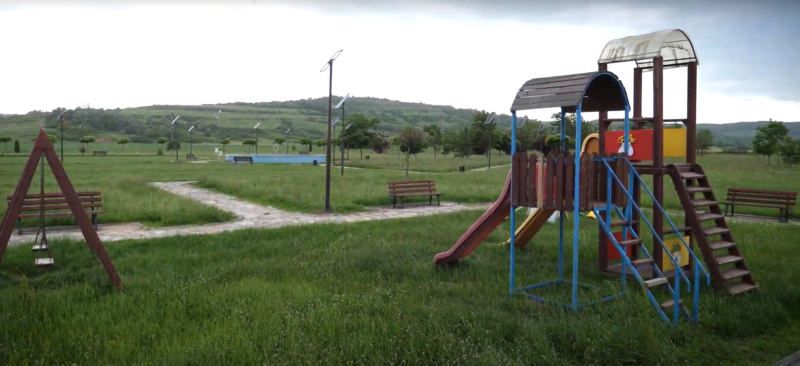 Parcul din satul Miericeaua, Crușeț 