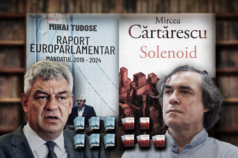 Cărțile publicate de Mihai Tudose și Mircea Cărtărescu